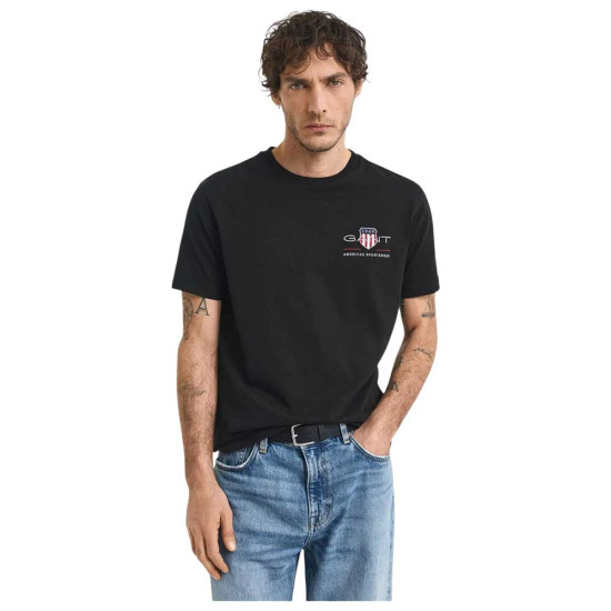 Gant Ανδρική κοντομάνικη μπλούζα Embroidered Archive Shield Tee
